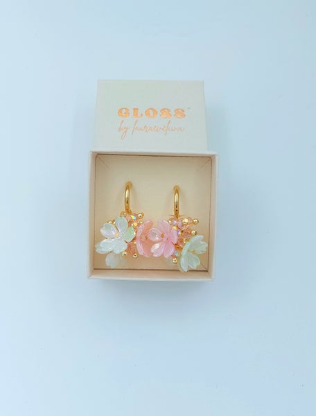 Mini Blossom korvakorut / kulta