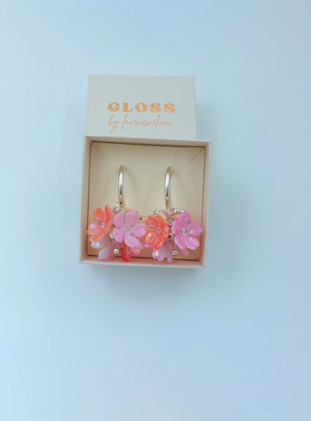 Blossom korvakorut / hopea