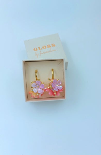 Mini Blossom korvakorut / kulta