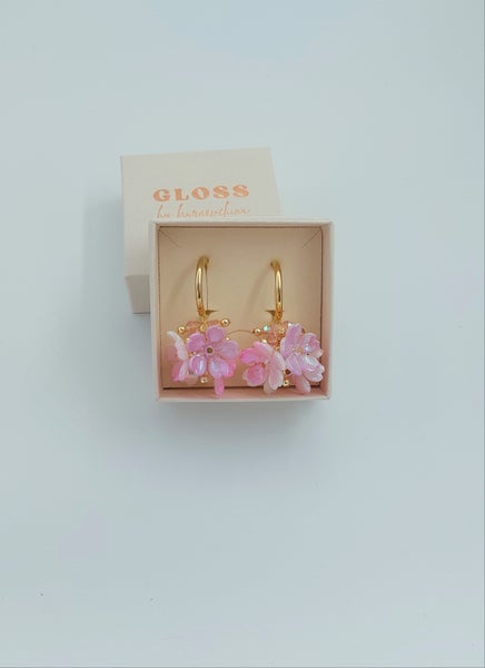 Blossom korvakorut / kulta