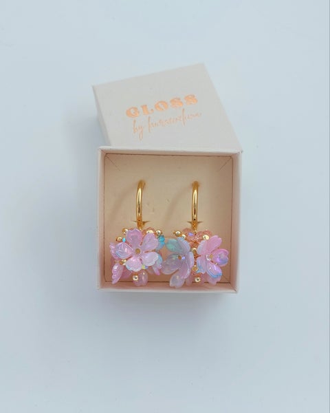 Blossom korvakorut / kulta