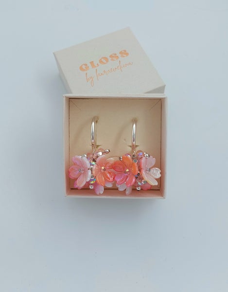 Blossom korvakorut / hopea