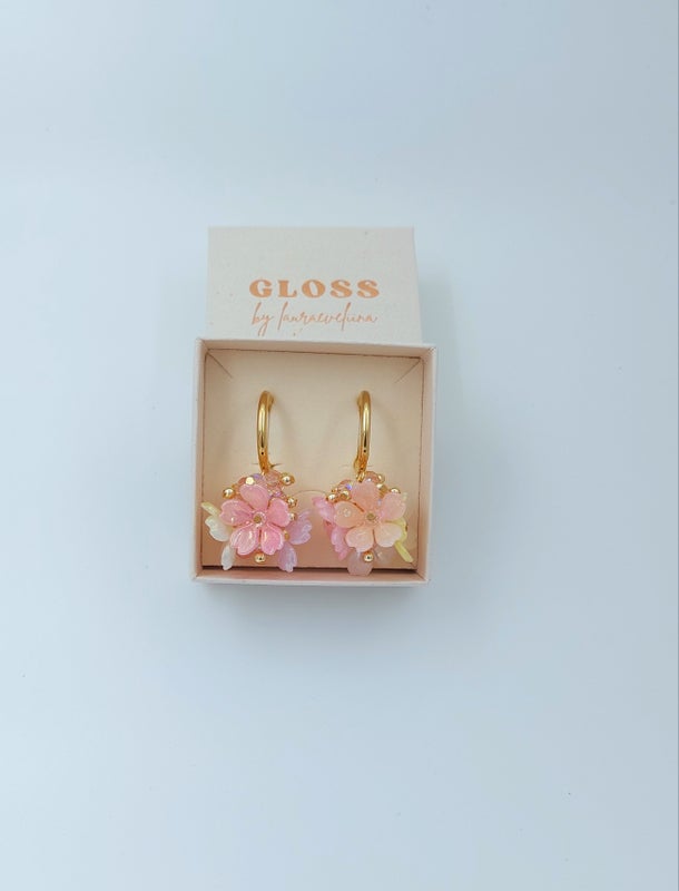 Blossom korvakorut / kulta