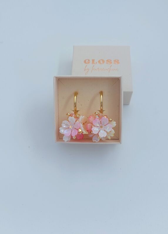 Blossom korvakorut / kulta