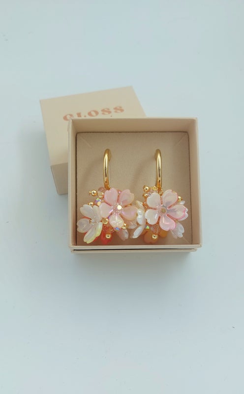 Blossom korvakorut / kulta