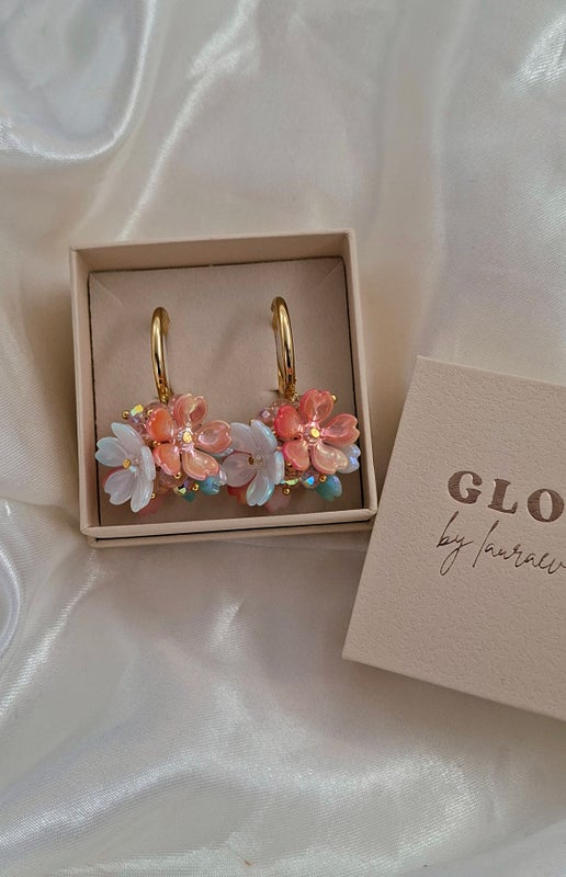 Blossom korvakorut / kulta